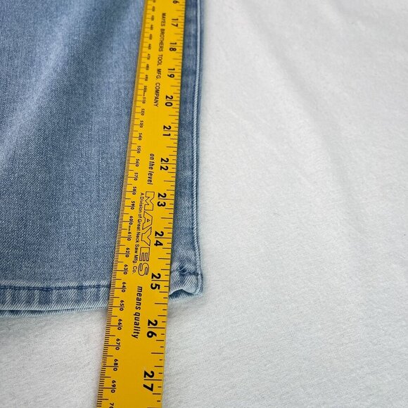 Soft Surroundings‎ Petite Pull-on Skinny Stretch Jean Light Blue Womens PXL - Picture 8 of 10